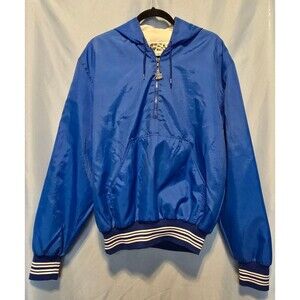 Vintage West Wind USA Union Made 1/4 Zip Hooded Jacket